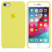 Чехол Silicone Case Original iPhone 7, 8, SE 2020 №37 (Lemon yellow)