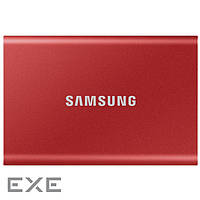 Портативный SSD SAMSUNG T7 500GB Red (MU-PC500R/WW)