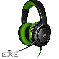 Игровые наушники CORSAIR HS35 Green (CA-9011197-EU)