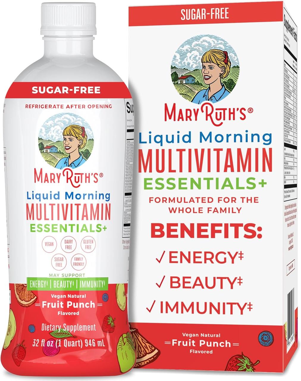 MaryRuth's Liquid Morning Multivitamin Essentials 946 ml