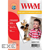 Фотопапір WWM 10x15 (G225.F10/C)