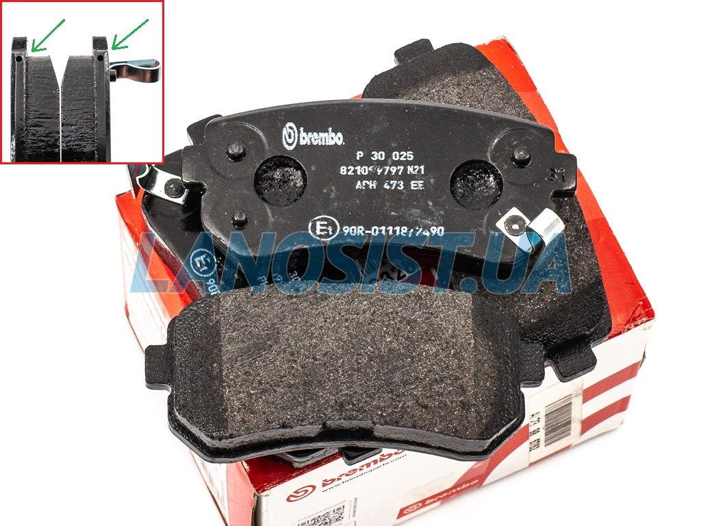 Колодки гальмівні Hyundai Sonata Tucson ix35 Kia Sportage Kona BREMBO (задні) P30025