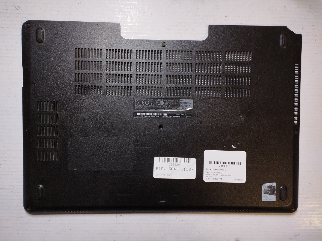 Уцінка! Dell latitude E5470 Корпус E (Сервісний люк) б/у