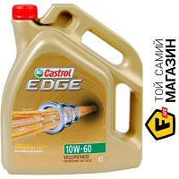 Моторное масло полусинтетическое Castrol Edge Titanium 10W-60 4л (RU-EDGE106-4X4L)