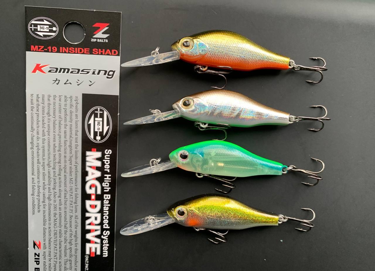 Набір Воблерів Fishing Khamsin Jr SP-DR (4,2 гр, 50 мм, 1,0-1,5 м) (4шт)