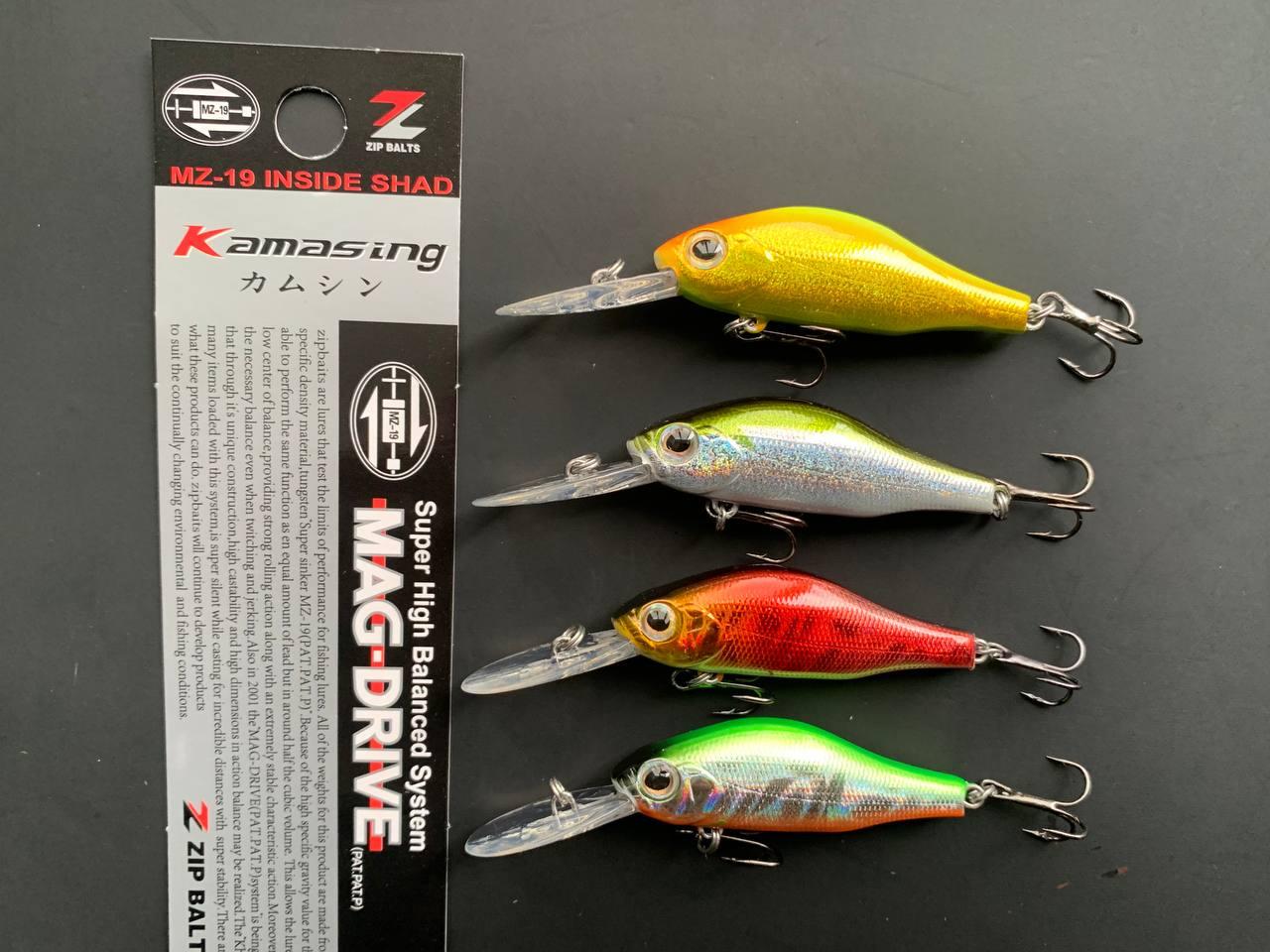 Набір Воблерів Fishing Khamsin Jr SP-DR (4,2 гр, 50 мм, 1,0-1,5 м) (4шт), фото 1