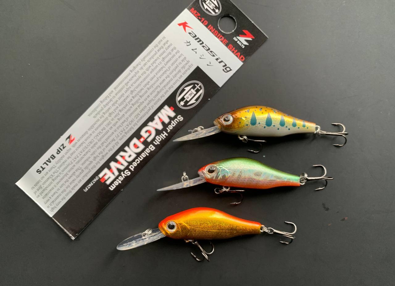Набір Воблерів Fishing Khamsin Jr SP-DR (4,2 гр, 50 мм, 1,0-1,5 м) (Набір 3шт)