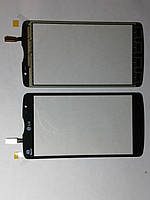 Сенсорное стекло LG D385, D380, L80 Dual черное original.