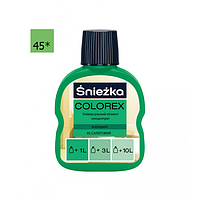 Фарбник Снєжка (Sniezka) Colorex №45 (салатовий) 100 мл