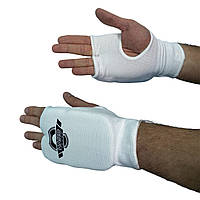 Накладки (перчатки) мягкие для каратэ p. S белые