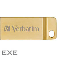 Флэшка VERBATIM Metal Executive 64GB Gold (99106)