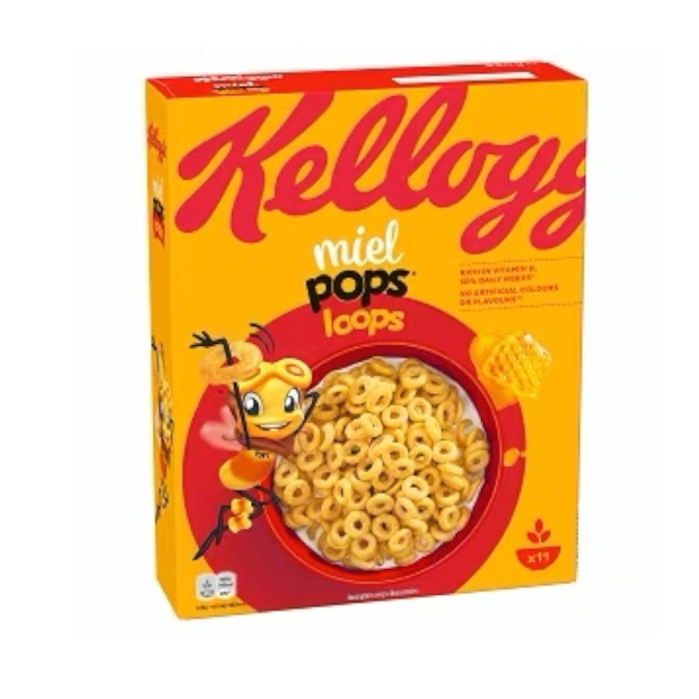 Сухой завтрак Kellogg's Honey Loops 330 г - фото 1 - id-p2086883983