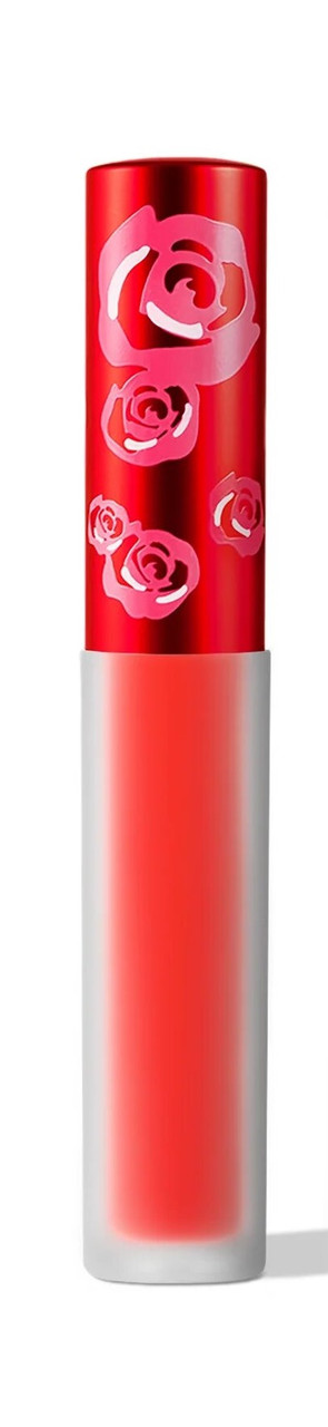 Матова помада VELVETINES LIQUID LIPSTICK, колір оранжево-червоний, Lime Crime, США, фото 1
