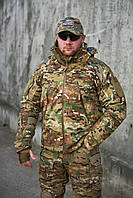 Тактическая куртка зимняя Tactical Series . Армейская куртка Omni-Heat. Военная куртка зимняя (Мультикам)