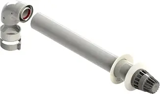 Комплект для коаксиального дымоходу конденсаційного котла Ariston ø60/100 – 1000 мм