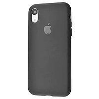 Silicone Case for iPhone XR Gray/Сірий