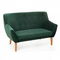Софа NORDIC 2 VELVET зелена/бук BL.78, фото 3