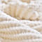 Плед покривало на ліжко Adina євро 200x220 см IDEIA молоко бавовна натуральне, фото 5