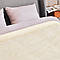Покривало плед 220x240 см Royal євро IDEIA молоко шикарне ніжне на ліжко, фото 9