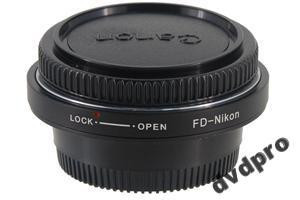 Адаптер Canon FD Nikon з нескінченністю +кришки - фото 2 - id-p2086892009
