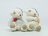 Набор брелков для ключей Shantou Мишки Тедди белые 8765-9864