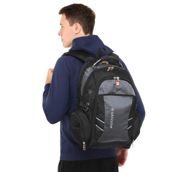 Міський функціональний Рюкзак GRISSOM GA-1905 24л для тренувань і поїздок (2 кольори), фото 1