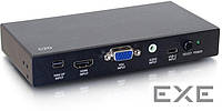 Сплиттер C2G HDMI - HDMI/Mini-DP/mini-jack 3.5 мм/USB-C/VGA Black (CG81850)