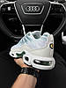Чоловічі кросівки Nike Air Max Tn Plus White Olive Найк Аір Плюс білі текстиль демісезон, фото 7