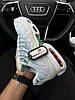 Чоловічі кросівки Nike Air Max Tn Plus White Olive Найк Аір Плюс білі текстиль демісезон, фото 8