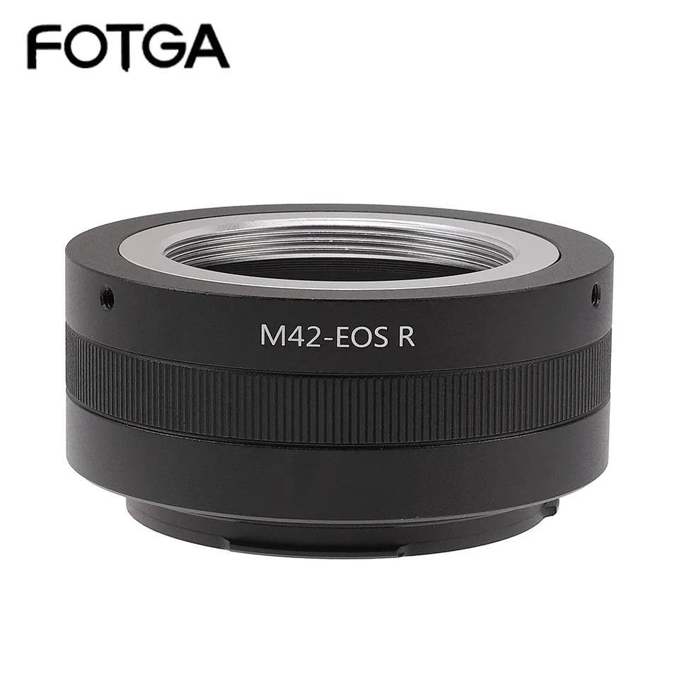 Адаптер перехідник Fotga м42 M42 CANON EOS R для бездзеркальних камер із байонетом Canon EOS RF - фото 1 - id-p2086892604