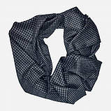 Комплект (рукавички + шарф) чоловічий Лео My love L Чорний / Сірий, фото 4