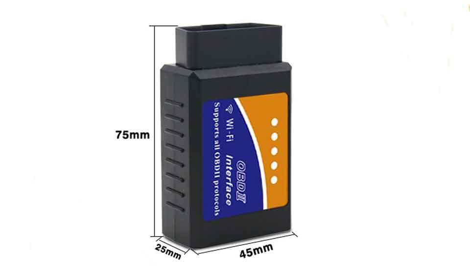 Автосканер WIFI ELM327 v1.5 OBD2 OBDII PIC18F25K80 - фото 2 - id-p2086892820