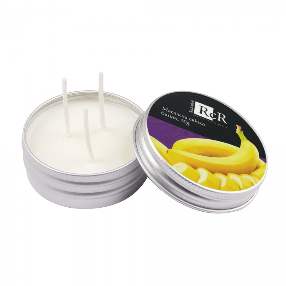 Масажна свічка Richcolor Банан, 30 г, фото 1