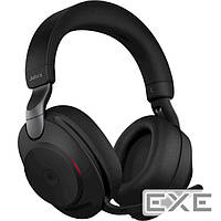 Гарнитура беспроводная JABRA Evolve2 85 MS USB-A Black with (EVOLVE2 85 MS Stereo USB-A + база)