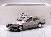 Коллекционная модель авто Mercedes-Benz E-Klasse (W124) 1989, шампань металлик iScale 1:18