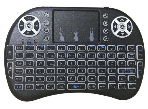 Клавіатурний маніпулятор KEYBOARD wireless MWK08/i8, бездротовий, з тачпадом, вбудованою мишкою