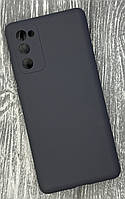 Чехол Lakshmi Case для Samsung S20FE G780F матовый с микрофиброй чехол накладка на самсунг с20фе г780ф Серый