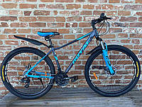Велосипед Royal 29 RIO сіро-синій 2024
