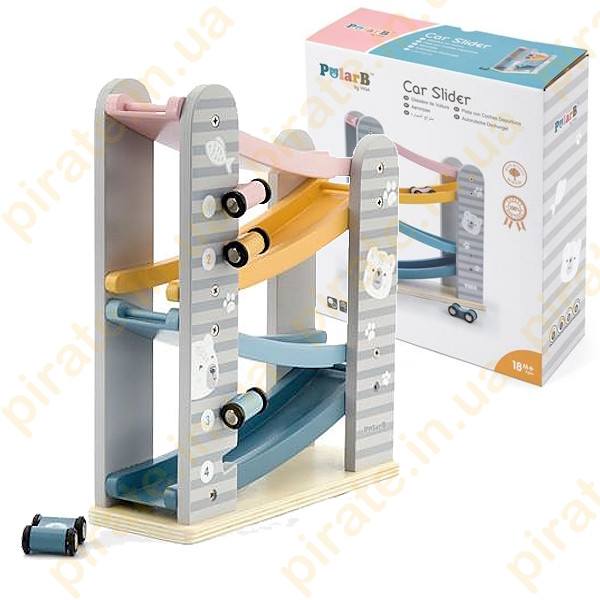 Дерев'яний автотрек Viga Toys PolarB (44013)