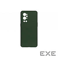 Чохол 2Е Basic для OnePlus 9 Pro (LE2123), Solid Silicon, Dark Green (2E-OP-9PRO-OCLS-GR)