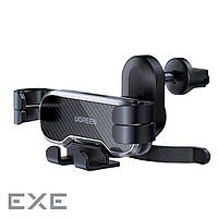 Автомобільний тримач для смартфна Ugreen LP228 Air Vent Car Mount Phone Holder with Hook Чор (80871)