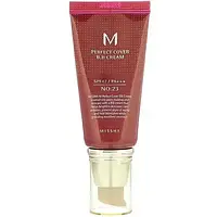 Увлажняющий и матируемый BB крем для лица Missha Perfect Cover BB Cream SPF42 №23, 50мл