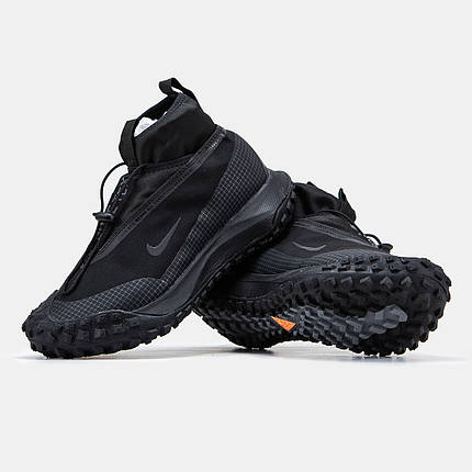 Чоловічі кросівки Nike ACG Mountain Fly 2 Gore Tex Black Найк Маунтін чорні текстиль нейлон демісезон, фото 1