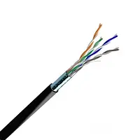 Cat. 5e F/UTP PE 4х2х24 AWG (72567) бухта 305м. Кабель витая пара ЗЗЦМ (FTP медь уличный)