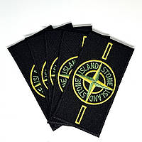 Нашивка (патч) Stone Island Стон Айленд з петлями 95х50 мм (від 5 шт.) ОПТ