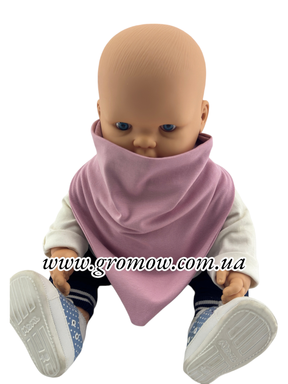 Оптом баф трикотажний дитячий головні убори дитячі опт (ОШ36422), фото 1