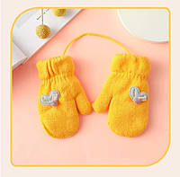 Теплі рукавички дитячі, на 3-5 років