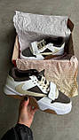 Чоловічі кросівки Nike Jordan Cut The Check x Travis Scott Reverse Mocha White Brown, шкіряні кросівки найк джордан Тревіс Скотт, фото 2