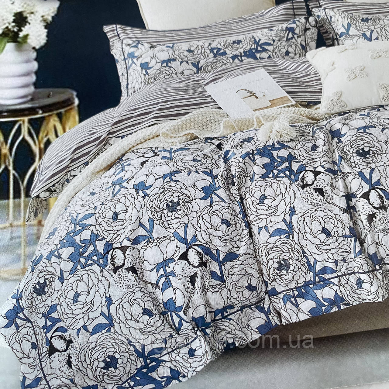 Постільна білизна Євро розмір | Фланелевий комплект постільної білизни. Хороша якість., фото 1