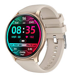 Смарт-годинник Lige ZW60 з тонометром, пульсоксиметром, температура тіла, дзвінки AMOLED екран